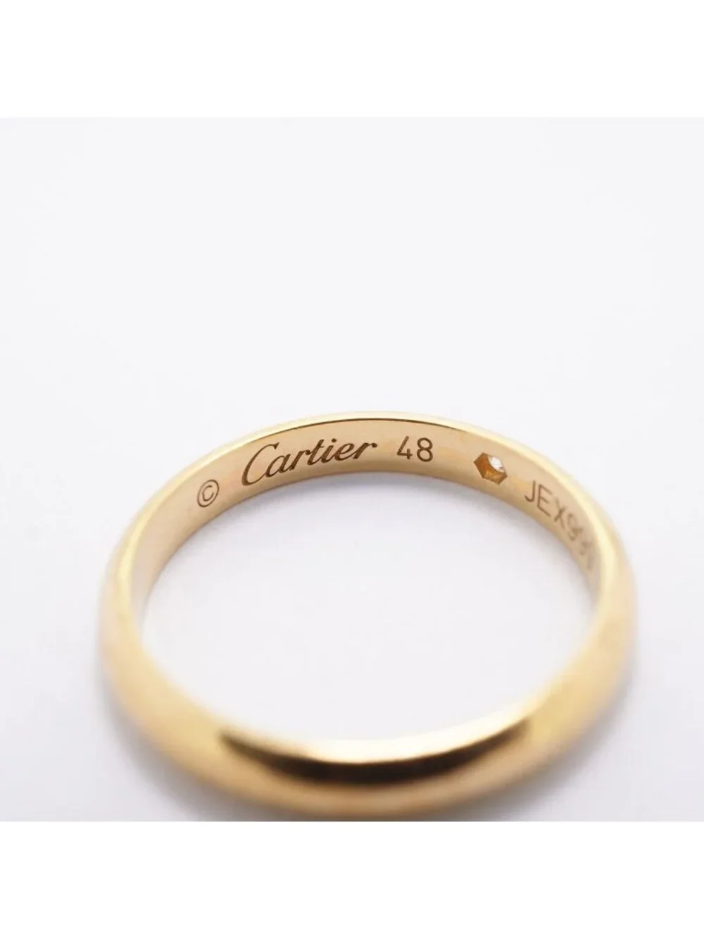 Cartier Ring Classic Yellow Gold Diamond